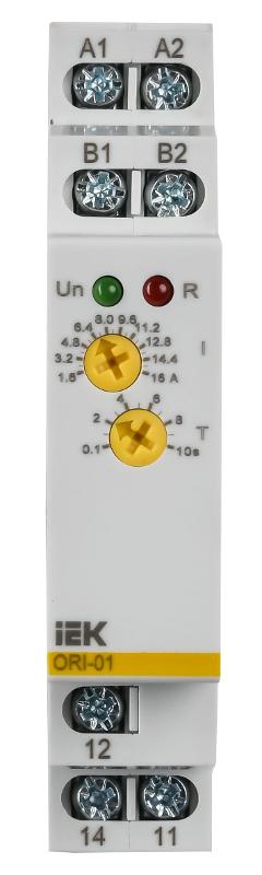 Реле тока ORI. 1,6-16 А. 24-240 В AC / 24 В DC | ORI-01-16 | IEK — миниатюра 2