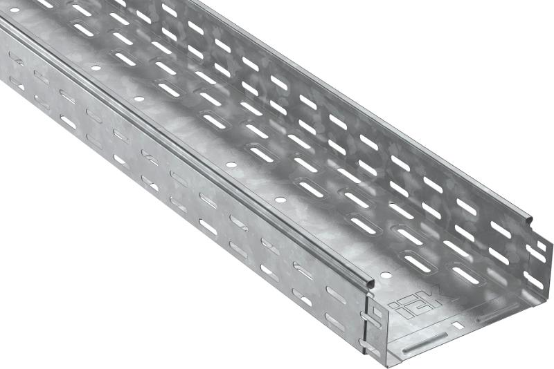 ESCA Лоток перфорированный 80х300х3000 HDZ | CLP10-080-300-3-M-HDZ | IEK - ( ротация на ES5-12-080-300-3-07-HDZ ) — IEK (ИЭК)