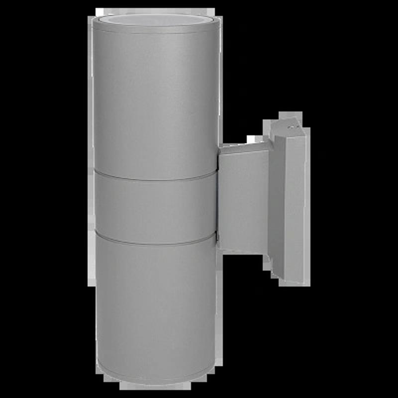 Светильник светодиодный архитектурный ДБУ PWL-26090/30D 2x5w 6500K GR IP65 фасадный | .1018601B | JAZZWAY — миниатюра 4