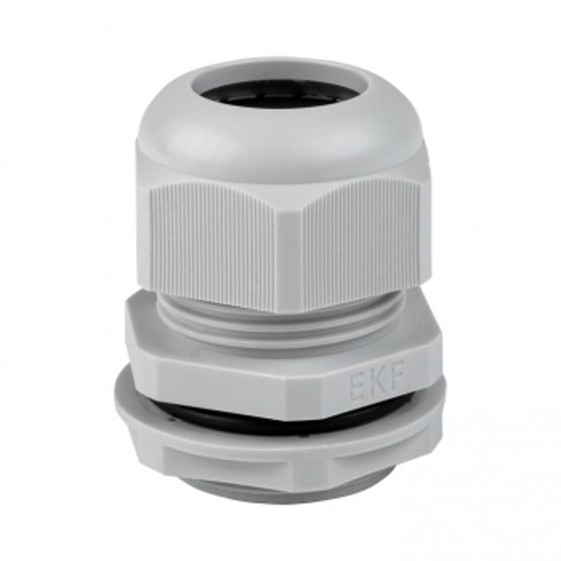 Сальник PG25 IP54 (20 шт) d отв. 31 мм / d провод. 16-21 мм PROxima | plc-pg-25-r | EKF — EKF