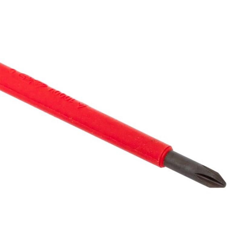 Отвертка Professional PH1х80 мм VDE 1000В |ph-1-80-pro-in|EKF — миниатюра 9