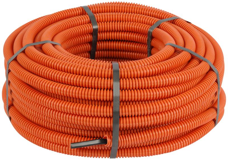 Электротруба гофрированная ПНД ЭРА GOFR-20-50-HD-OR-ВП3-2,5LS-50 оранжевая d 20 с кабелем ВВГ-Пнг(А)-LS 3х2,5мм2 50м | Б0071496 | ЭРА — ЭРА (Энергия света)