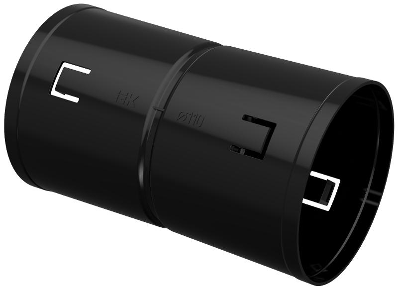 Муфта соединительная для двустенной трубы d=110мм IEK   CTA12D-M110-K02-R — IEK (ИЭК)