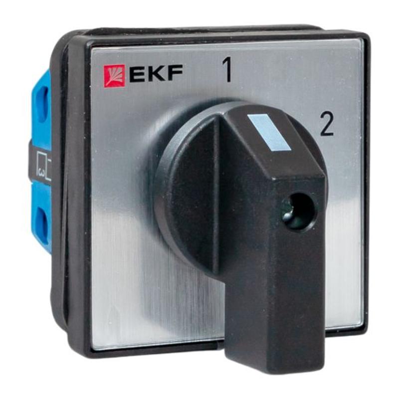 Переключатель кулачковый ПК-1-51 10А 1P «1-2» IP65 | pk-1-51-10-65 | EKF — миниатюра 1