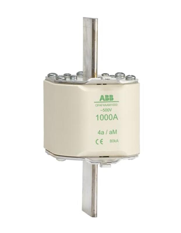 Предохранитель OFAF4AaM630 630A тип аМ размер4a, до 500В | 1SCA022698R1680 | ABB — ABB