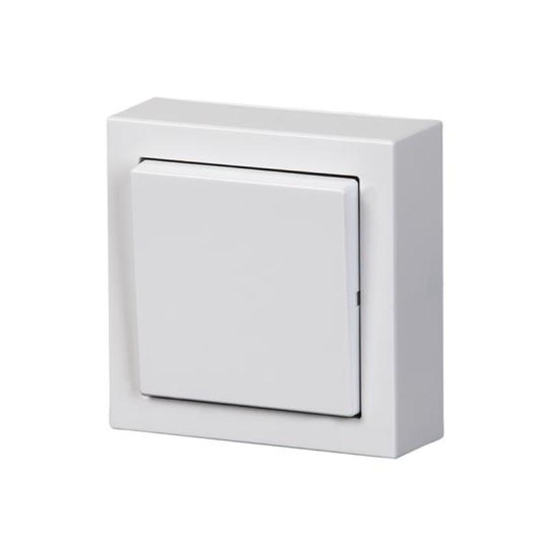 Нажимная кнопка, накладного монтажа, Impressivo, белый | 1461A-84  | 2TKA00001604 | ABB — ABB