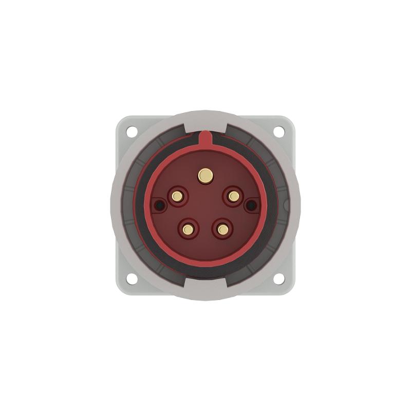 Вилка панельная прямая IP67 63А 3P+E+N 400В | DIS2466398 | DKC — миниатюра 3
