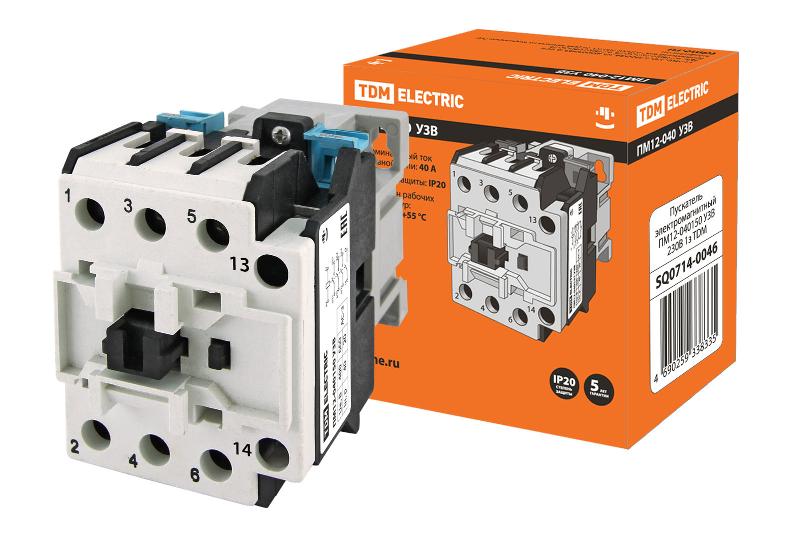 Пускатель электромагнитный ПМ12-040150 У3В 230В 1з | SQ0714-0046 | TDM — TDM ELECTRIC