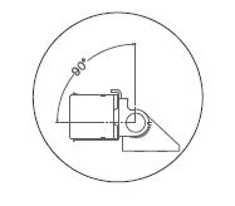 Крепление поворотное монтажное  для профиля шириной до 25мм | V4-R0-10.0007.KIT-0081 | VARTON — VARTON