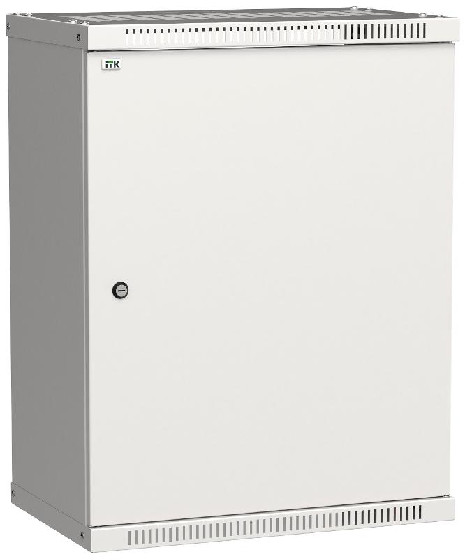 Шкаф LINEA WE 15U 550x350мм дверь металл серый | LWE3-15U53-MF | ITK — ITK