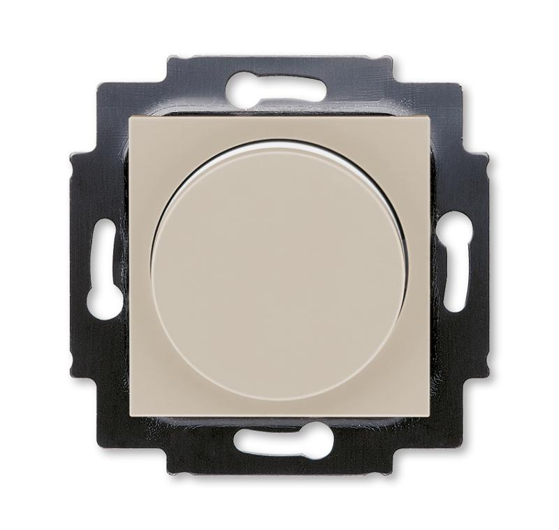 ABB Levit Кофе макиато / белый Светорегулятор поворотно-нажимной 60-600 Вт R | 3294H-A02247 18W | 2CHH942247A6018 | ABB — ABB