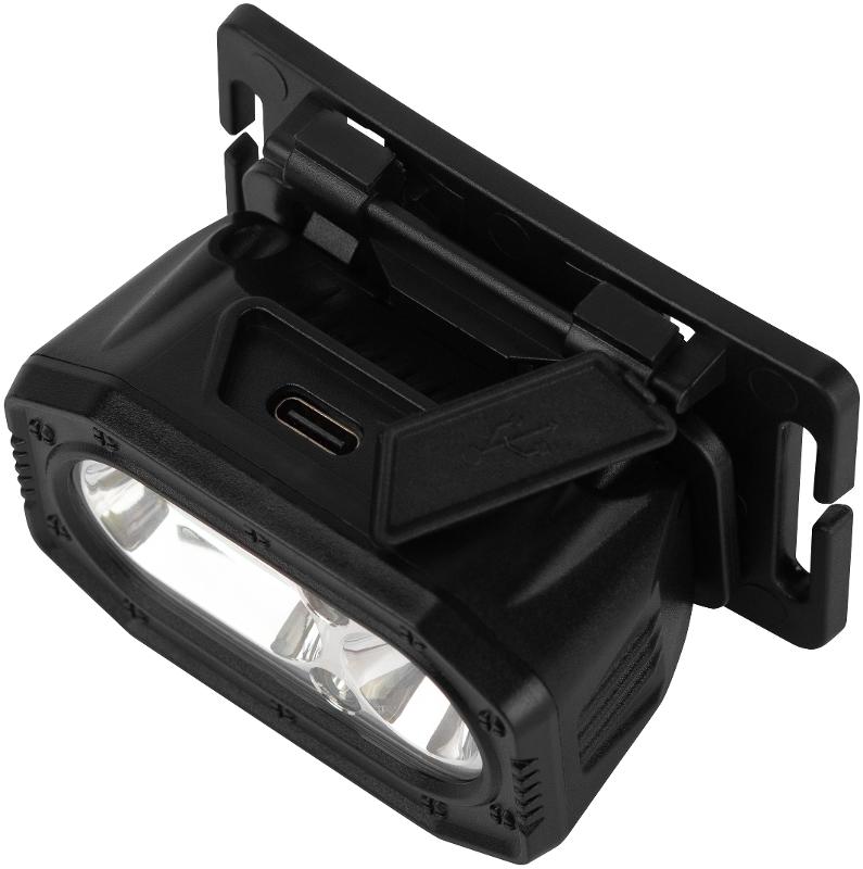 Фонарь налобный светодиодный  GA-814 аккумуляторный 5 Вт COB + 5 Вт LED 5 режимов сенсорное управление | Б0069577 | ЭРА — миниатюра 5