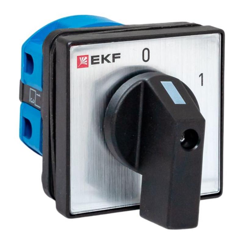 Переключатель кулачковый ПК-1-12 25А 2P «0-1» IP65 | pk-1-12-25-65 | EKF — EKF