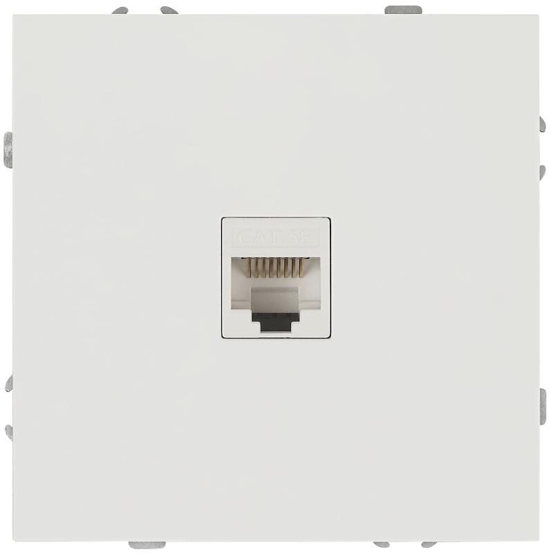 Розетка Galaxy 15-3107-08 информационная RJ45 IP20 белый матовый | Б0070750 | ЭРА — ЭРА (Энергия света)