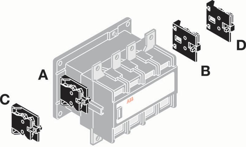 Шинный мост LY185 (для контакторов A(F)145, A(F)185) | 1SFN074703R1000 | ABB — ABB