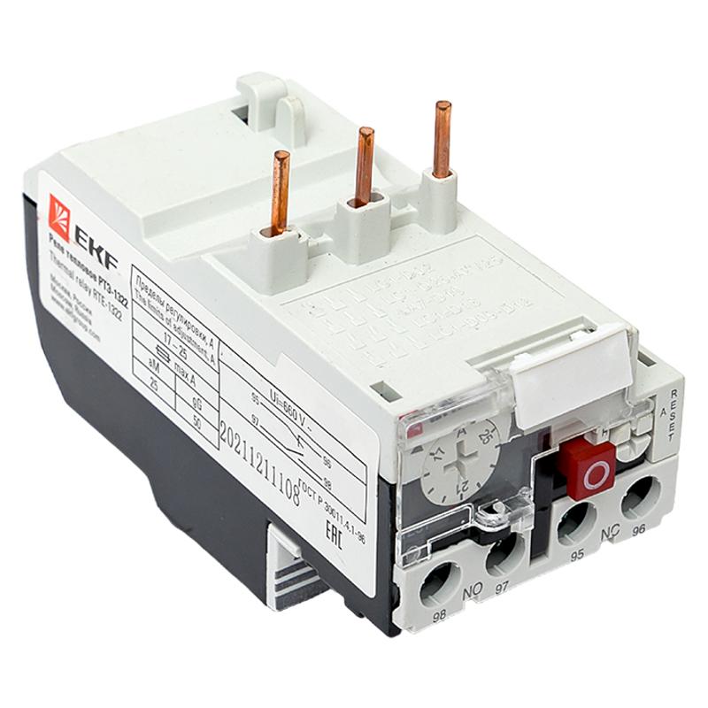 Реле тепловое РТЭ-1322 17-25А EKF PROxima | rel-1322-17-25 | EKF — миниатюра 20