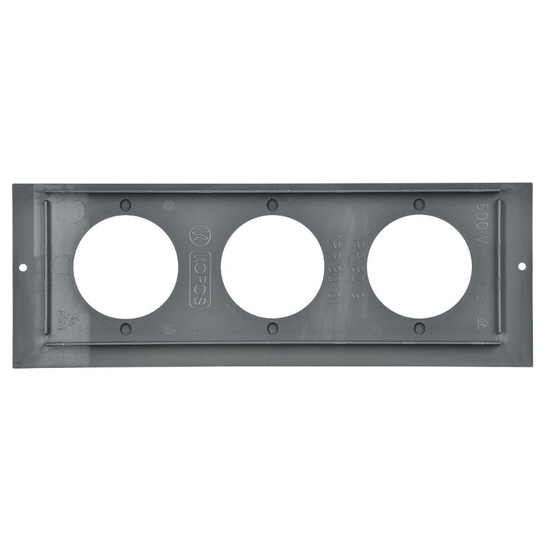 Приборная рамка ONFLOOR 80/3 | KNR-80-03-7012 | IEK — миниатюра 3