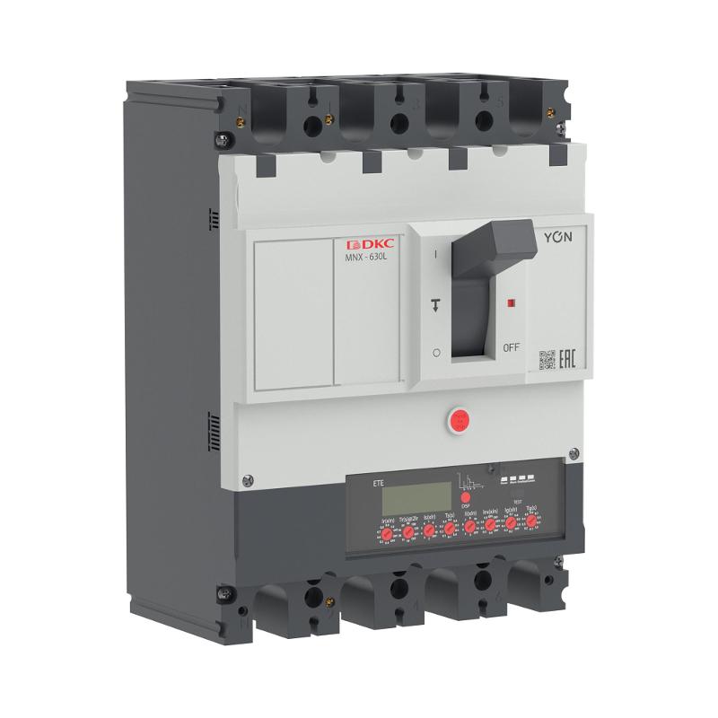 Авт. выкл. YON pro MNX630L 4P 630A 70kA при AC415V расц. ETE | MNX630L4PETE0630 | DKC — миниатюра 1