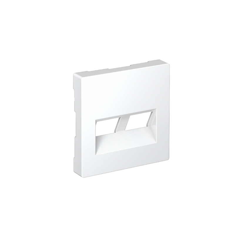 AtlasDesign Лотос Накладка двойная для информационных функций типа Keystone | ATN001390 | SE — Systeme Electric