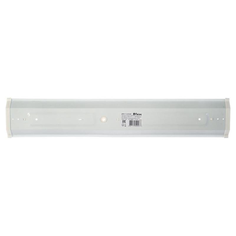 Светильник для 2х LED ламп Т8, цоколь 2*G13, ДПО 11-2х18-001, IP40, 1240мм | 41223 | Feron — миниатюра 5