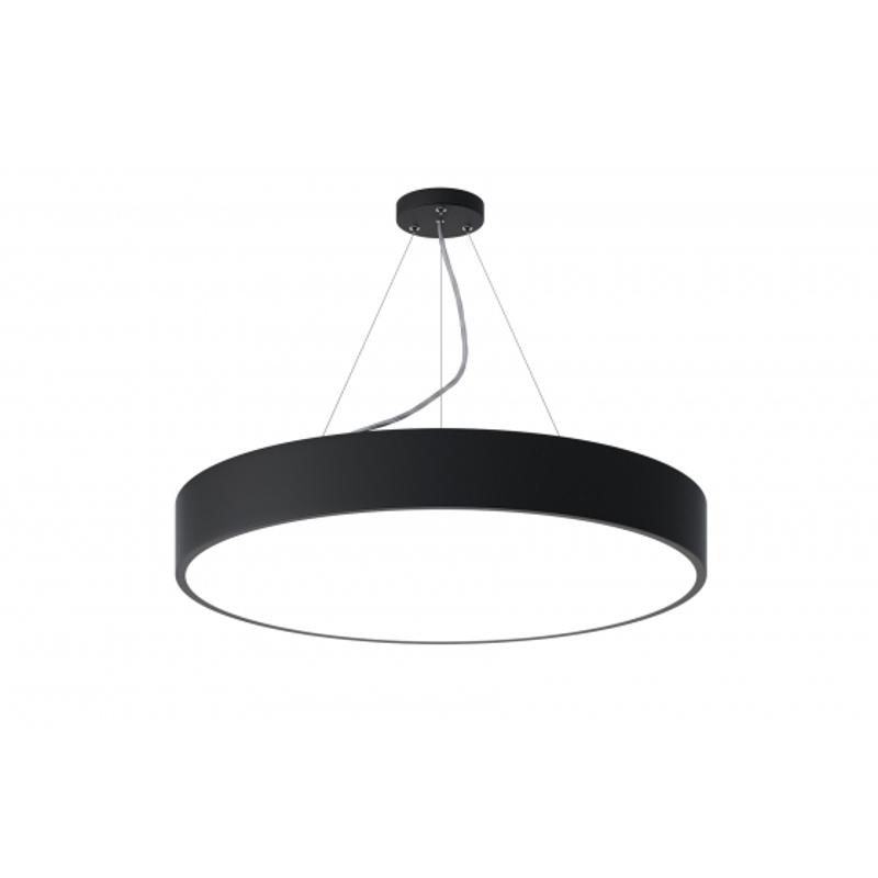 Светильник светодиодный Geometria Ring SPO-131-B-40K-045 45Вт 4000К 4000Лм IP40 600*600*80 черный подвесной ЛТ | Б0058899 | ЭРА — миниатюра 5