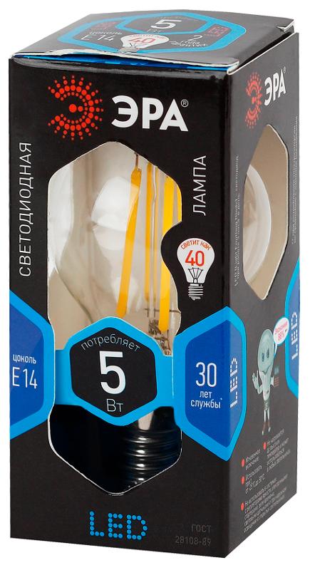 Лампа светодиодная LED 5Вт E14 220В 4000К F-LED Р45 шар | Б0019007 | ЭРА — миниатюра 2