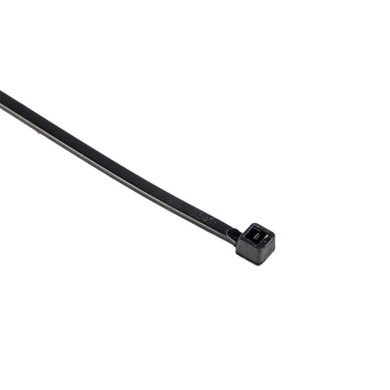 Хомут нейлоновый ЧЕРНЫЙ 2,5х160 (уп./100шт) EKF Simple | plc-cb-2.5x160 | EKF — миниатюра 2