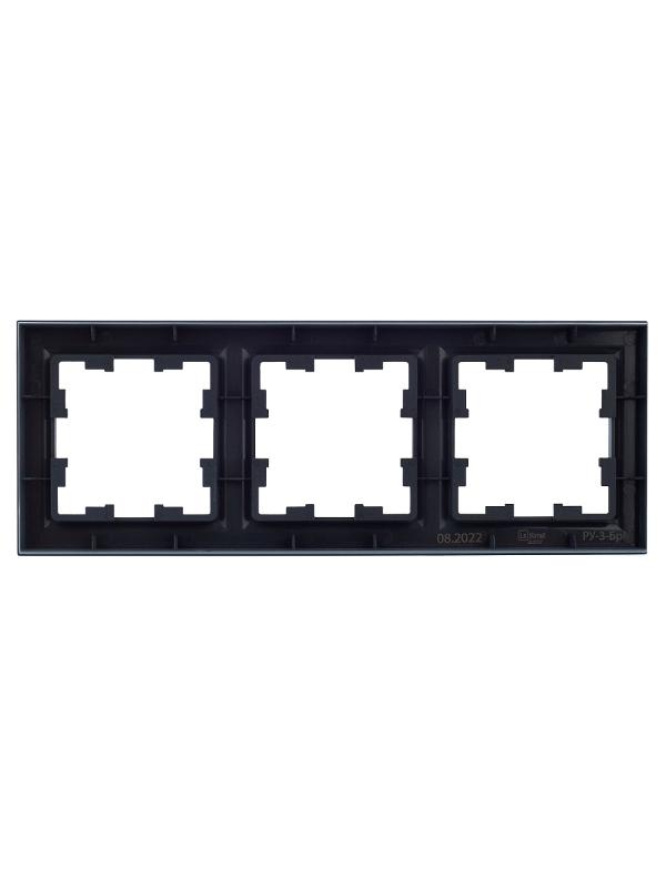 BRITE Рамка 3-ая РУ-3-БрМ маренго | BR-M32-K35 | IEK — миниатюра 11