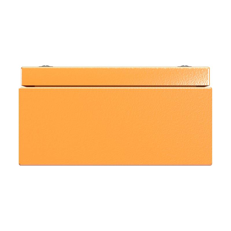 Коробка распределительная стальная FS огн., IP66,150х150х80мм,4р, 450V,6A, 4мм.кв. с гладкими стенками и клеммниками | FSB30404 | DKC — миниатюра 2