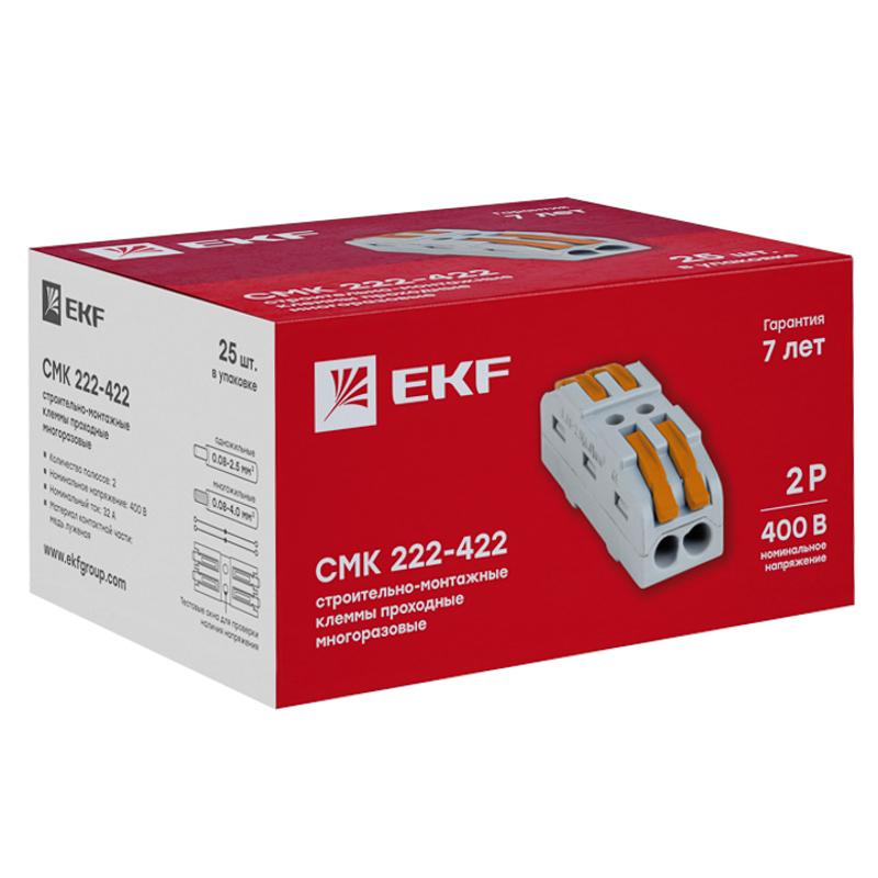 Клемма проходная EKF PROXIMA СМК 222 422 | plc-smk-422 | EKF — миниатюра 4