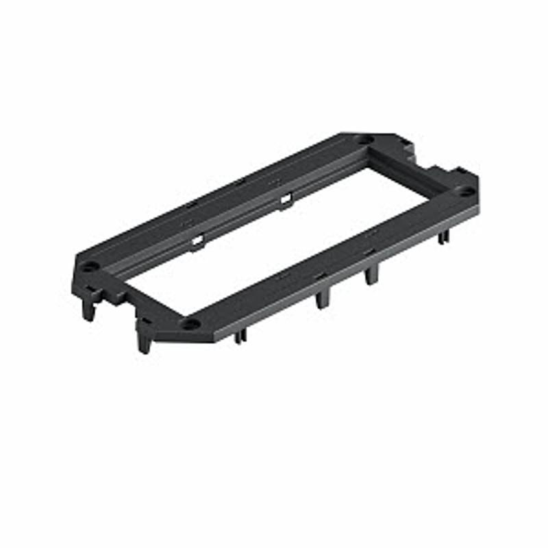 Накладка монтажной коробки UT3 для 3xModul45 165x76 мм (полиамид,черный) (UT3 P3) | 7408753 | OBO Bettermann — миниатюра 2