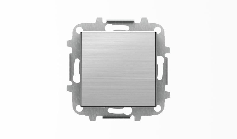 Заглушка с суппортом, серия SKY, цвет нержавеющая сталь|2CLA850000A1401| ABB — ABB
