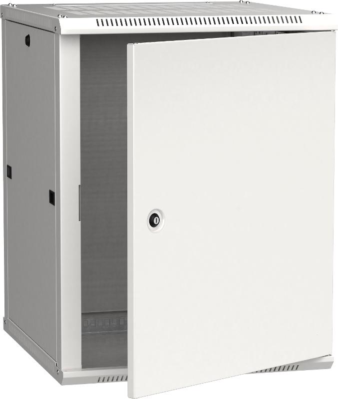 Шкаф LINEA W 12U 600x600 мм дверь металл, RAL7035 | LWR3-12U66-MF | ITK — ITK