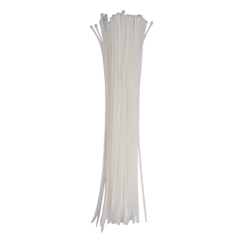 Кабельный коннектор PCT 4,8x500-100WH PA6.6 (100 шт/уп) | .5054158 | Jazzway — Jazzway