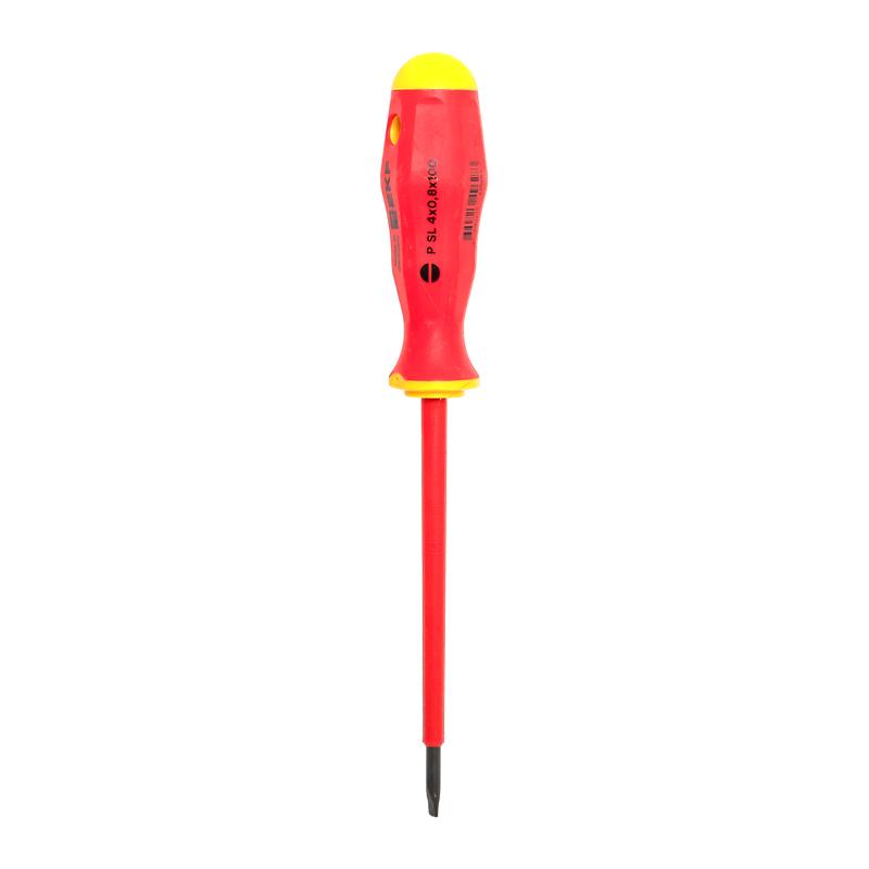 Отвертка Professional SL4х0.8 мм VDE 1000В |sl-4-0.8-pro-in|EKF — миниатюра 2