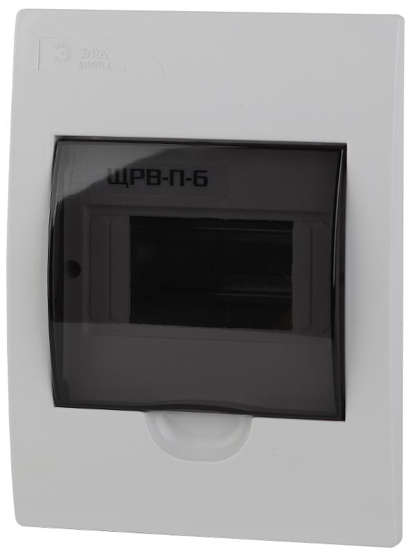 Бокс пластиковый встраиваемый ЩРВ-П-06 SIMPLE | Б0041510 | ЭРА — ЭРА (Энергия света)