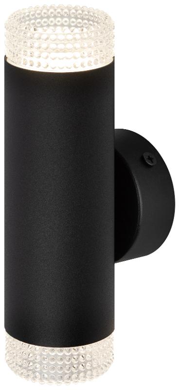 Светильник настенный  WL50 BK/TR 2*GU10 2*12Вт IP20 черный, прозрачный | Б0061194 | ЭРА — миниатюра 3