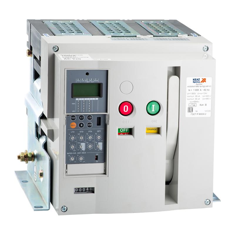 Выключатель автоматический OptiMat A-2000-S2-3P-85-F-MR8.0-B-C2200-M2-P02-S1-03| 277273 | КЭАЗ — КЭАЗ (Курский электроаппаратный завод)