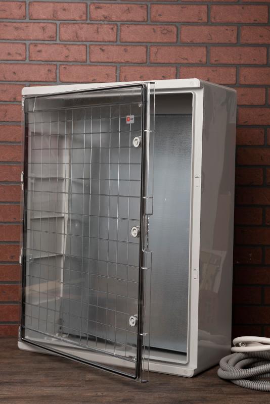 Щит пластиковый с монтажной платой прозрачная дверь (ВхШхГ) 800х600х260мм IP65 PROxima | PBT65MP010 | EKF — миниатюра 6