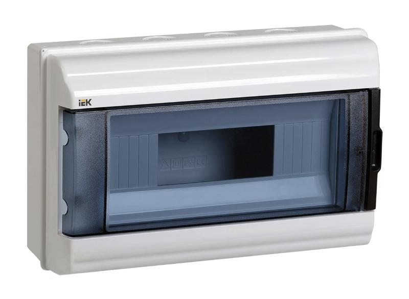 Корпус пластиковый навесной на 12 модулей КМПн-12 IP55 (198х306х108мм) KREPTA 5 | MKP72-N3-12-55 | IEK — миниатюра 2
