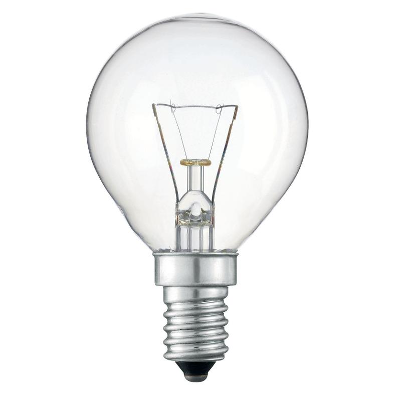 Лампа накаливания ЛОН Stan 60W E14 230V P45 CL 1CT/10X10 | 926000005022 | PHILIPS — миниатюра 1