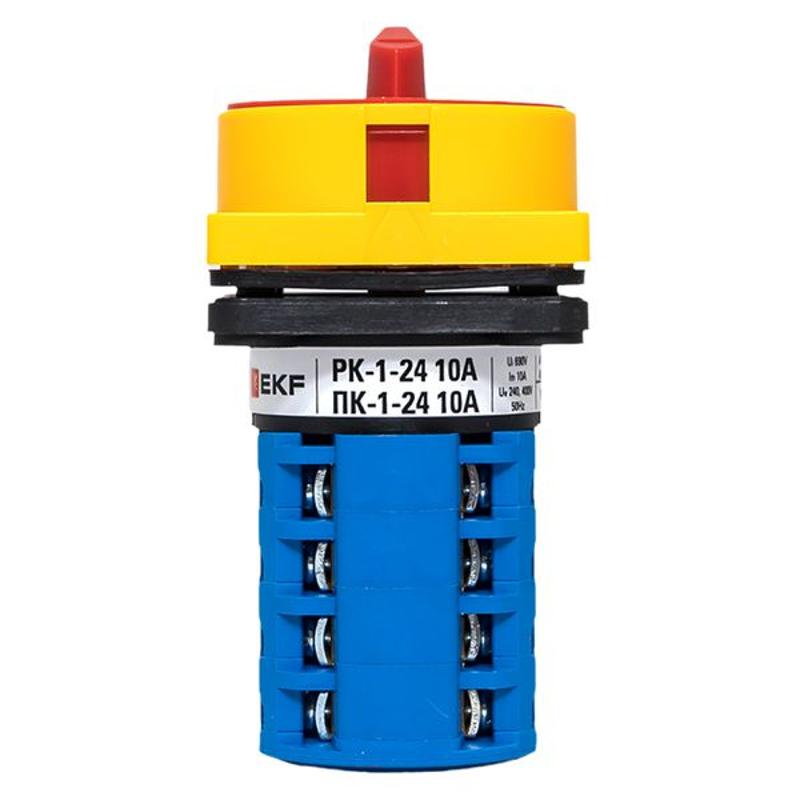 Переключатель кулачковый ПК-1-24 10А 4P "1-0-2" с блокировкой IP65  PROxima |pk-1-24-10-a65| EKF — миниатюра 17