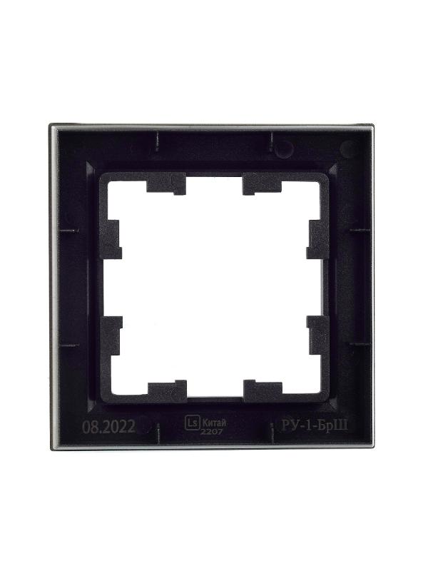 BRITE Рамка 1-ая РУ-1-БрШ шампань | BR-M12-K37 | IEK — миниатюра 4