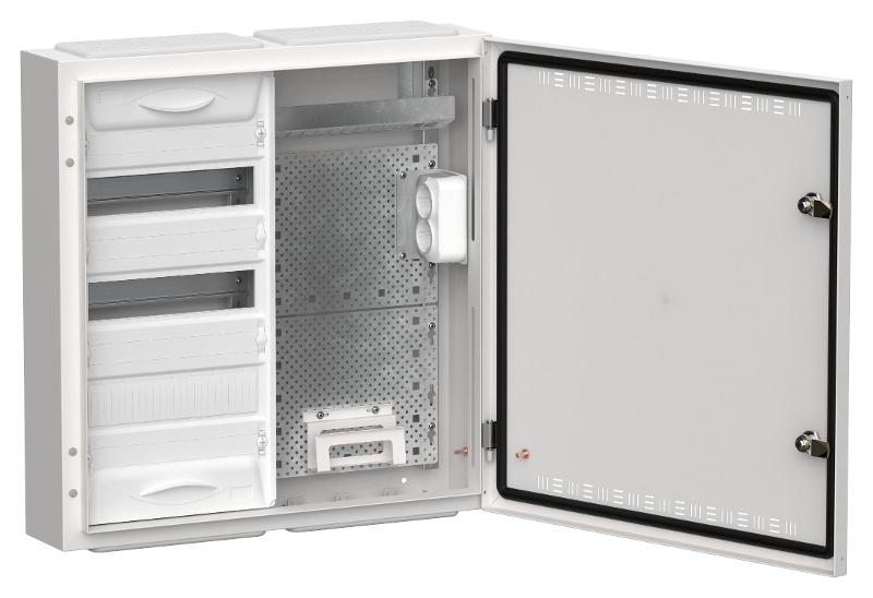 TITAN 5 Корпус комбинированный ЩРн-36 (2х36) белый | TI5-51-N-2X036-30 | IEK — IEK (ИЭК)