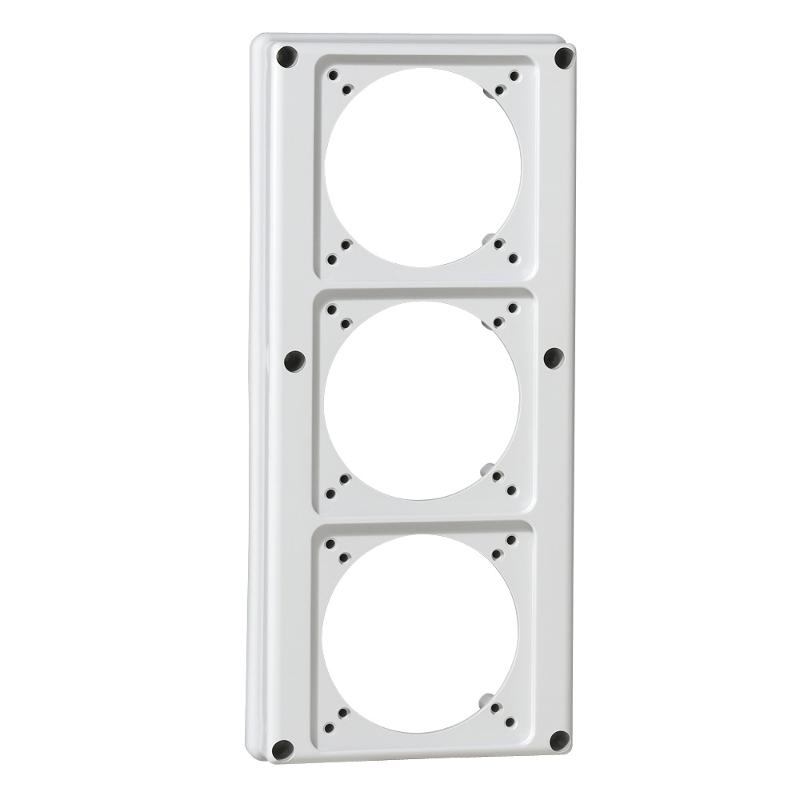 Лицевая панель - P17 Tempra Pro - 280x125 - 3 розетки 16 A | 057714 | Legrand — Legrand