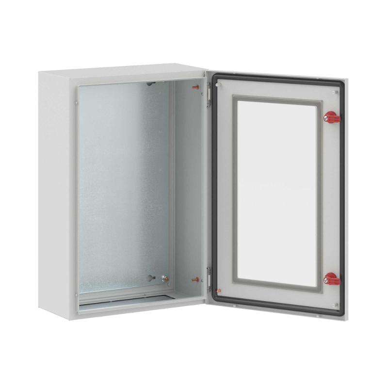 Корпус сварной навесной ST с прозрачной дверью и М/П ВхШхГ  600 x 400 x 200 | R5STX0642 | DKC — миниатюра 2