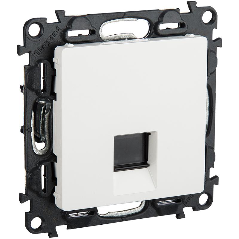 Valena LIFE DIY Белый Розетка комп(RJ45) 1-ая 6 кат UTP — миниатюра 6