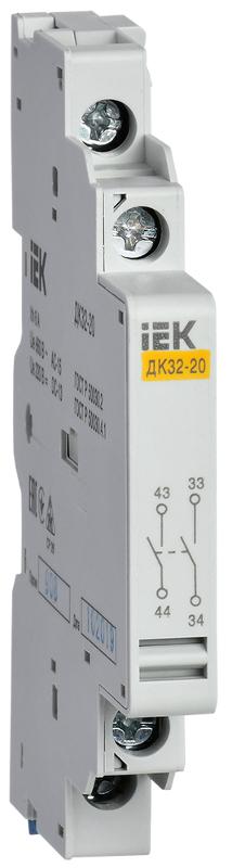 Контакт дополнительный ДК32-20 | DMS11D-AU20 | IEK — IEK (ИЭК)