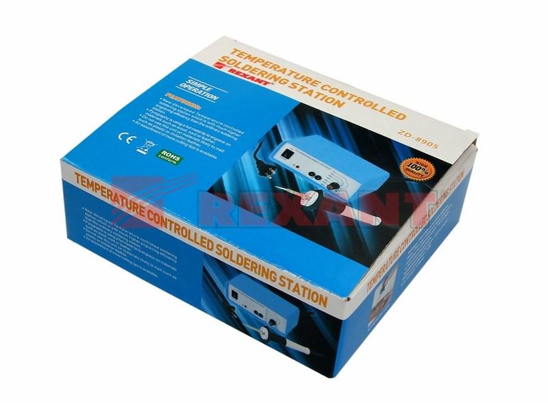 Универсальный выжигательный прибор с функцией термоконтроля 220 V/40 W | 12-0142 | REXANT — миниатюра 2
