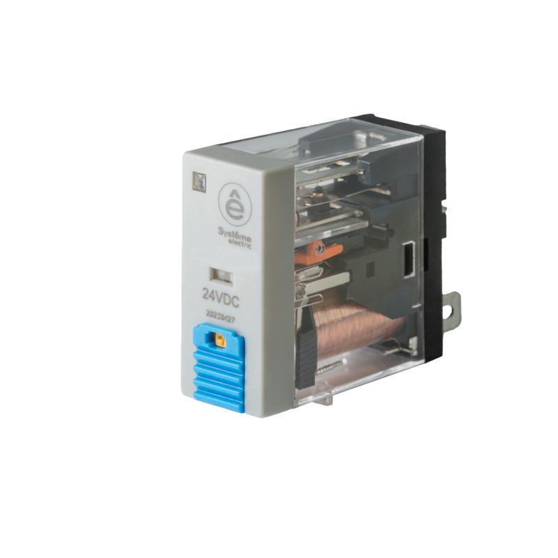 Реле 8A 2CO 24VDC тест кнопка LED | SXG22BD | SE — Systeme Electric
